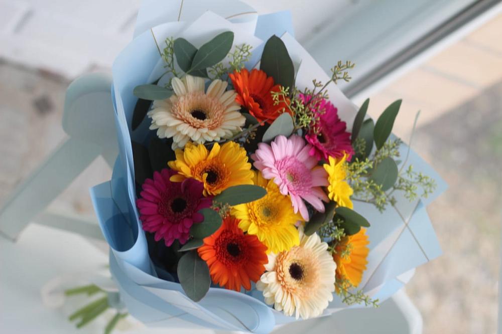 Букет цветов из: Герберы в Уркарахе