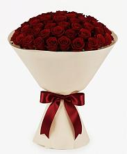 Букет 101 Бордовая роза Блэк Бакарра в Уркарахе