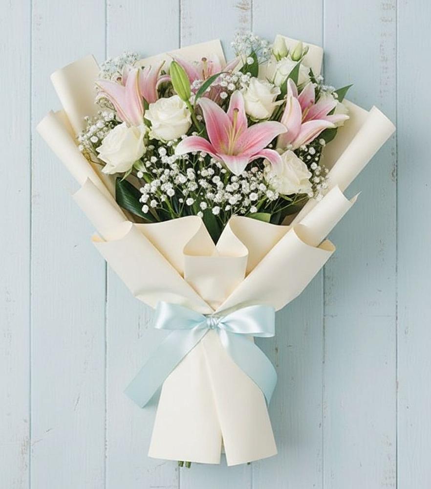 Букет цветов из: Лилии в Уркарахе