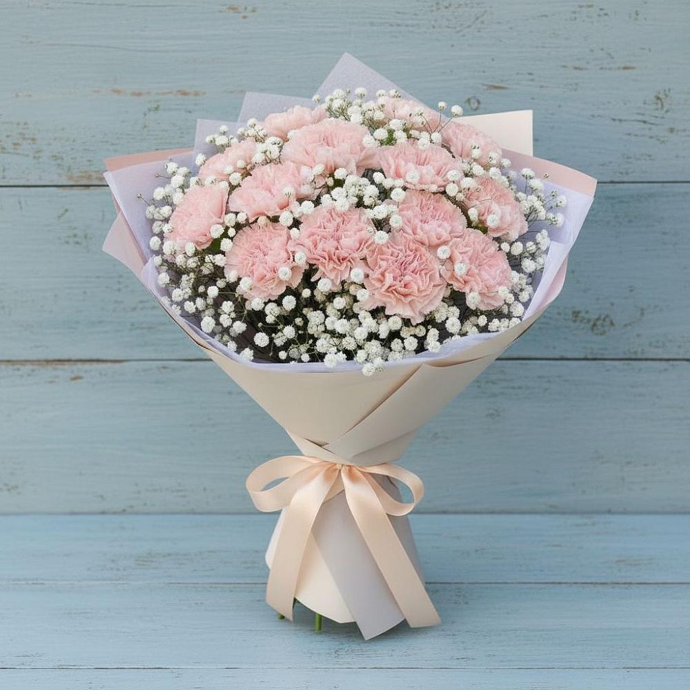 Букет цветов из: Гвоздики в Уркарахе