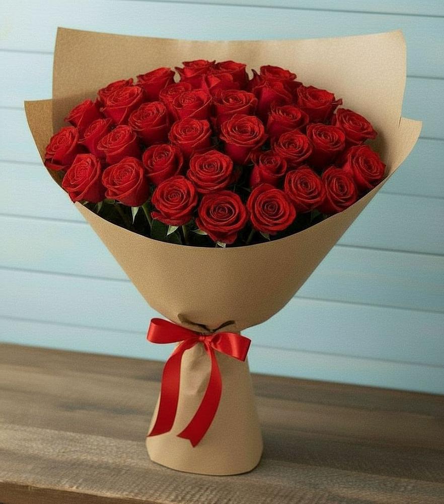 Букет Красные розы Милано в Уркарахе