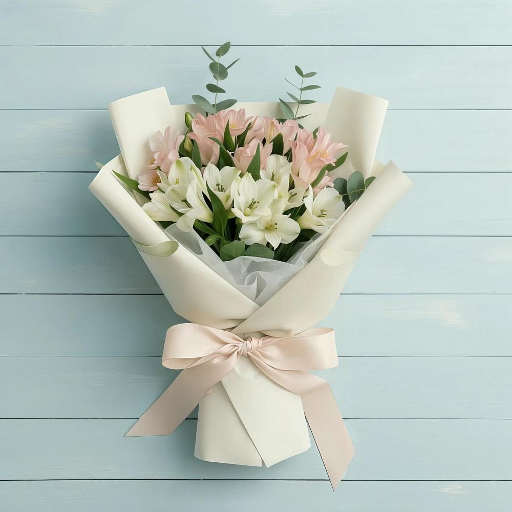 Букет цветов из: Альстромерии в Уркарахе